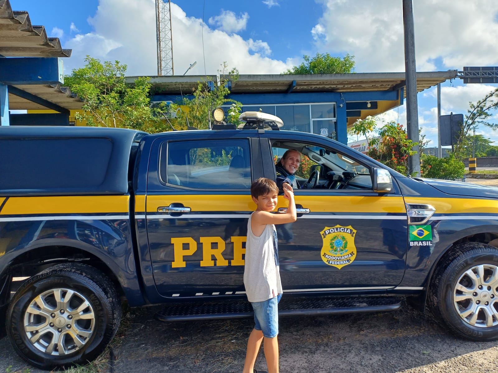 Visita Posto PRF Simões Filho