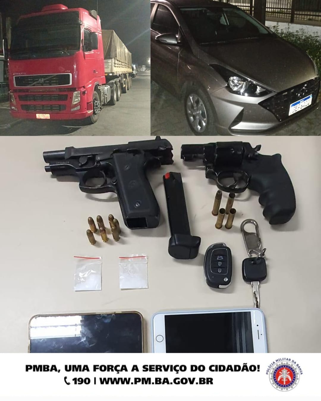 Material apreendido - 