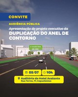 PRF participa de audiência pública sobre duplicação e adequação do Anel Viário de Feira de Santana