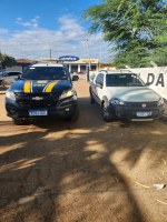 Caminhonete furtada há três anos é recuperada em Operação da PRF durante festejos juninos