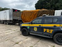 Motorista é detido por desacato durante fiscalização de peso em Teixeira de Freitas (BA)