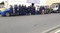 PRF, PMBA e Guarda Municipal unem forças em operação contra animais soltos nas rodovias de Cipó (BA)