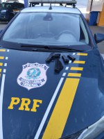Em Canudos (BA), PRF apreende arma de fogo e munições