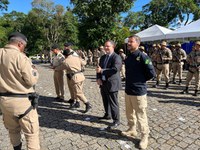 PRF participa de comemoração dos 24 anos do Batalhão de Polícia Rodoviária da PMBA