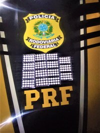 Caminhoneiro é flagrado pela PRF com mais de 130 comprimidos de rebite e trafegando por horas na estrada desrespeitando a Lei do descanso