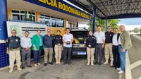 Delegacia da PRF em Vitória da Conquista recebe nova viatura fruto de emenda parlamentar