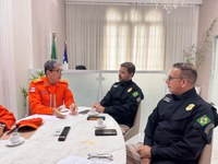 Superintendente da PRF na Bahia e Corpo de Bombeiros discutem acordo de cooperação técnica em reunião institucional