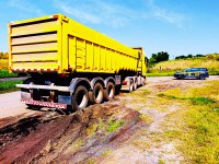 PRF flagra carreta  com mais de 18 toneladas de excesso de peso em Simões Filho (BA)