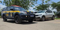 Em Barreiras (BA), PRF recupera dois veículos com restrição de furto