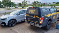 Em Eunápolis (BA), PRF recupera carro elétrico com registro de roubo