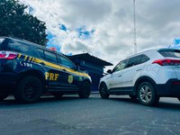 PRF recupera Hyundai Creta com registro de furto abandonado às margens da BR-116, em Jequié (BA)