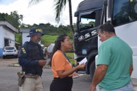 PRF participa de comando de saúde e educação para o trânsito em Candeias (BA)