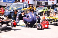 Trânsito Compartilhado: PRF participa de simulado de preparação e atendimento a emergência de acidentes em Serrinha (BA)