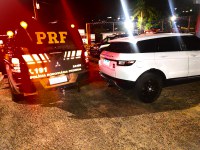 Range Rover Evoque roubada em Salvador é recuperada pela PRF durante fiscalização em Simões Filho (BA)