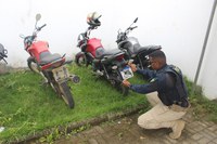 Em Gandu (BA), PRF Apreende Quatro Motocicletas Adulteradas