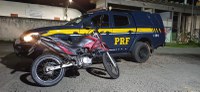 PRF identifica motocicleta clonada após pedido de ajuda de motorista em Itabuna (BA)