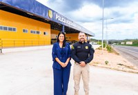 PRF recebe Vice-Prefeita de Simões Filho (BA) para diálogo institucional na maior unidade da Bahia