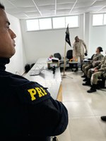 PRF e PMBA reforçam parceria em treinamento de combate a crimes contra instituições financeiras