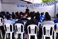 PRF promove ação educativa para estudantes em Cruz das Almas (BA)