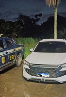 PRF recupera em Simões Filho (BA) veículo roubado no Rio de Janeiro e com sinais de clonagem