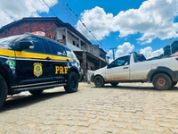 PRF recupera veículo roubado durante fiscalização na BR-420 em Ubaíra (BA)