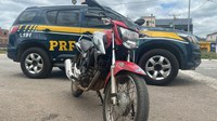 Em Manoel Vitorino (BA), PRF recupera  motocicleta furtada em São Paulo (SP)