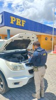Durante fiscalização em Paulo Afonso (BA), PRF recupera veículo roubado