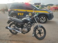 Homem compra motocicleta por R$ 6 mil e acaba preso pela PRF em Manoel Vitorino (BA)