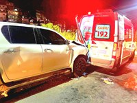 PRF prende motorista embriagado após envolver-se em acidente com ambulâncias da SAMU e divulga balanço de alcoolemia nas rodovias federais da Bahia