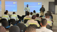 PRF promove palestra sobre segurança no trânsito para colaboradores de empresa em Campo Formoso (BA)