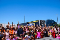 Carreta do Cinema Rodoviário da PRF recebe evento em comemoração ao Dia Internacional da Mulher