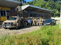 Durante  ações no sul da Bahia, PRF recupera dois veículos roubados em Salvador
