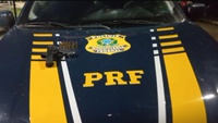 PRF prende foragido por homicídio e apreende arma de uso restrito após perseguição na BR-101