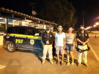 Idoso desaparecido é encontrado pela PRF na Bahia e entregue a sua família