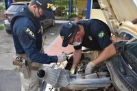 Veículo roubado no Espírito Santo é recuperado pela PRF no extremo sul da Bahia