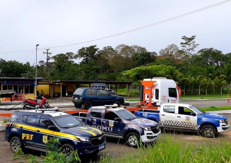 Durante ações da Operação BAVEIC, PRF e Guarda Civil Municipal de Itabuna apreendem veículos adulterados na Região Sul do estado