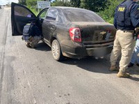 Em Feira de Santana (BA), PRF recupera Cobalt roubado em Salvador (BA) e prende condutor por receptação