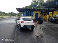 PRF recupera na BR 101 carro furtado horas antes na cidade de Gandu (BA)