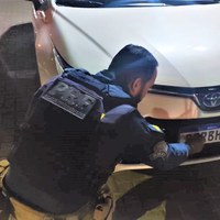 Pistola, munições e veículo com placa adulterada são apreendidos pela PRF em Alagoinhas (BA)