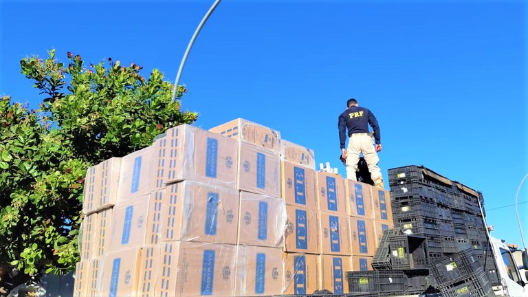 10.000.000 de cigarros contrabandeados foram retirados de circulação das rodovias na Bahia em 2021