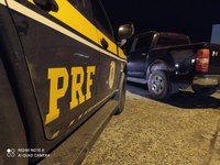 Caminhonete roubada em Dias D’Ávilla é recuperada na BR 116, em Feira de Santana (BA)