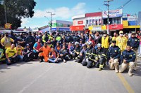 PRF realiza ações educativas da campanha Maio Amarelo em Cruz das Almas (BA)