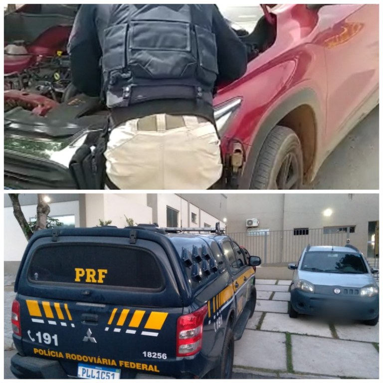 Em ação rápida da PRF, mais 2 veículos foram recuperados em trechos baianos das Brs 101 e 135