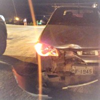 Após se envolver em acidente, adolescente é flagrado pela segunda vez pilotando motoneta entregue pelo pai