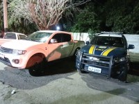 Durante o feriado prolongado, duas caminhonetes de luxo são recuperadas pela PRF em rodovias baianas