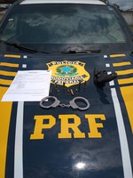 Em Governador Mangabeira (BA), PRF prende criminosos de alta periculosidade com arma e munições