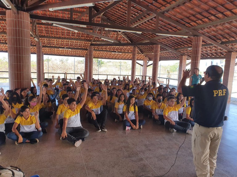 IMAGEM - Cerca de 1000 pessoas são sensibilizadas em ações educativas de trânsito no norte do Ceará