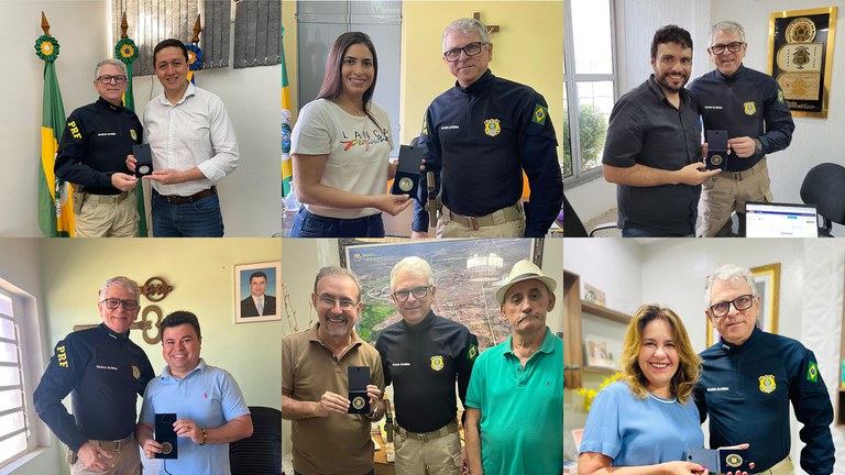 IMAGEM - Seis municípios do sul do Ceará assinam acordos de cooperação com a PRF para promover um trânsito mais seguro