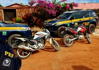 PRF RECUPERA MOTOCICLETAS CLONADAS NO INTERIOR DO ESTADO