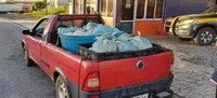PRF apreende 800 Kg de frango transportados irregularmente em Sobral